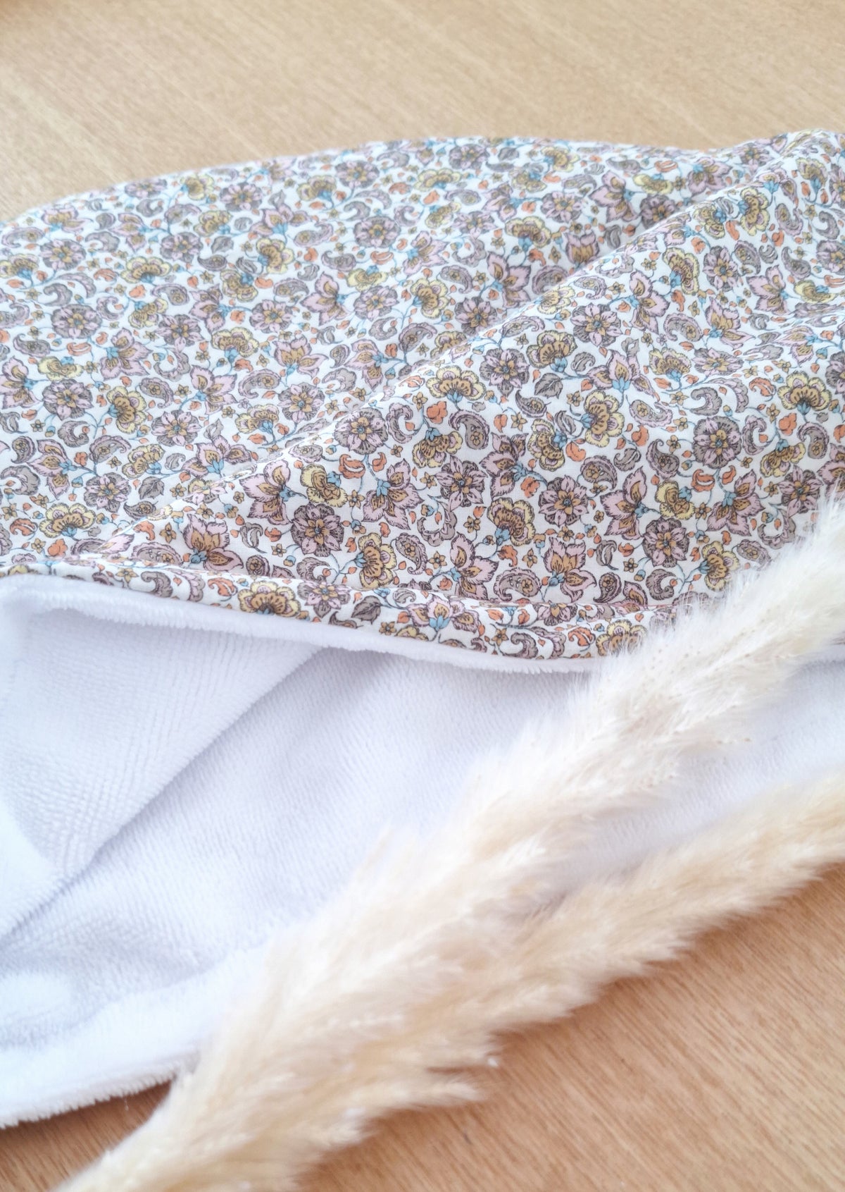 Serviette turban pour les cheveux