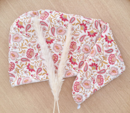 Serviette turban pour les cheveux