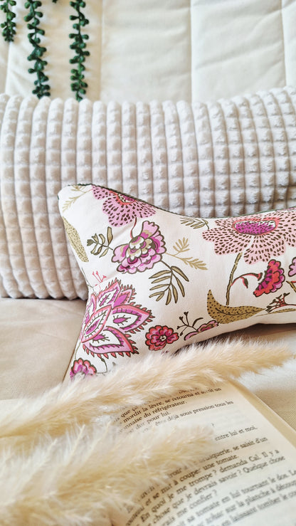 Coussin de lecture ergonomique artisanal - Coton biologique, fait main, pour lire sans douleur