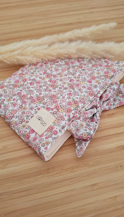 Pochette à Livre artisanale - Protège-livre matelassé, fait main, format poche ou broché au choix